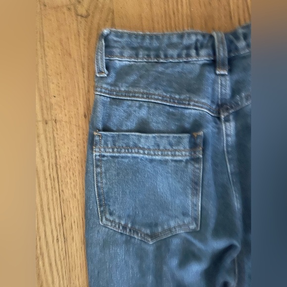 Forever 21 wide leg ankle length crop high waist jeans - Picture 4 of 7